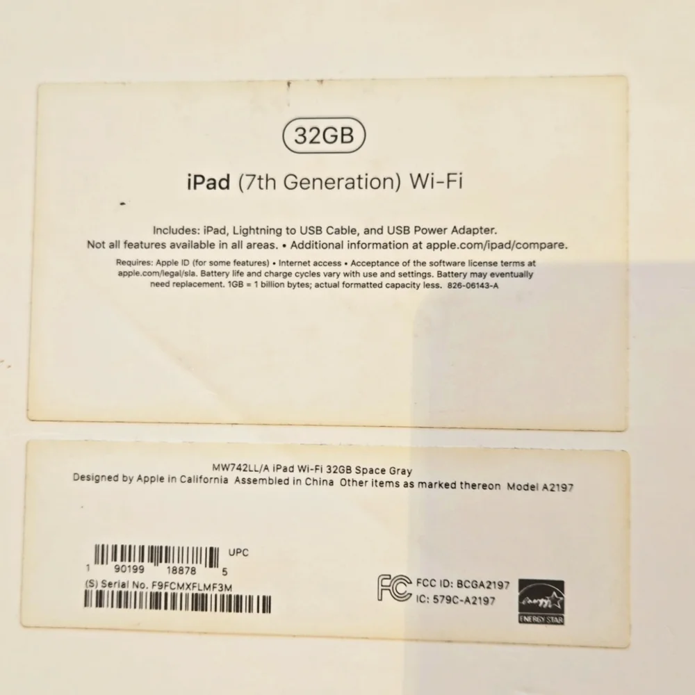 Empty Box IPAD - Picture 2 of 7